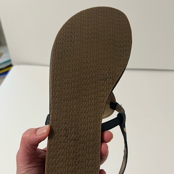 Michael Kors Blue & Gold Sandals Size 6.5 - Picture 5 of 9